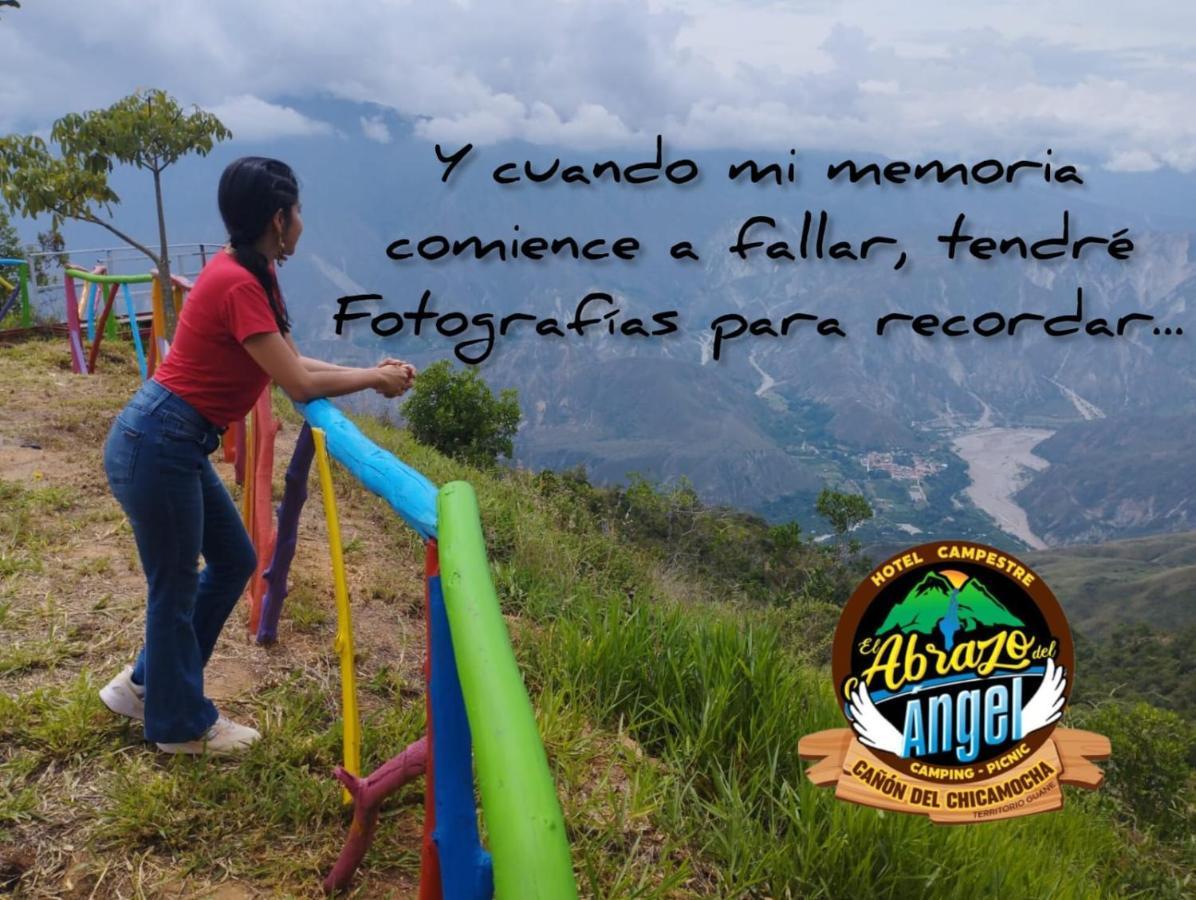 Hotel Campestre Abrazo Del Angel Aratoca ภายนอก รูปภาพ