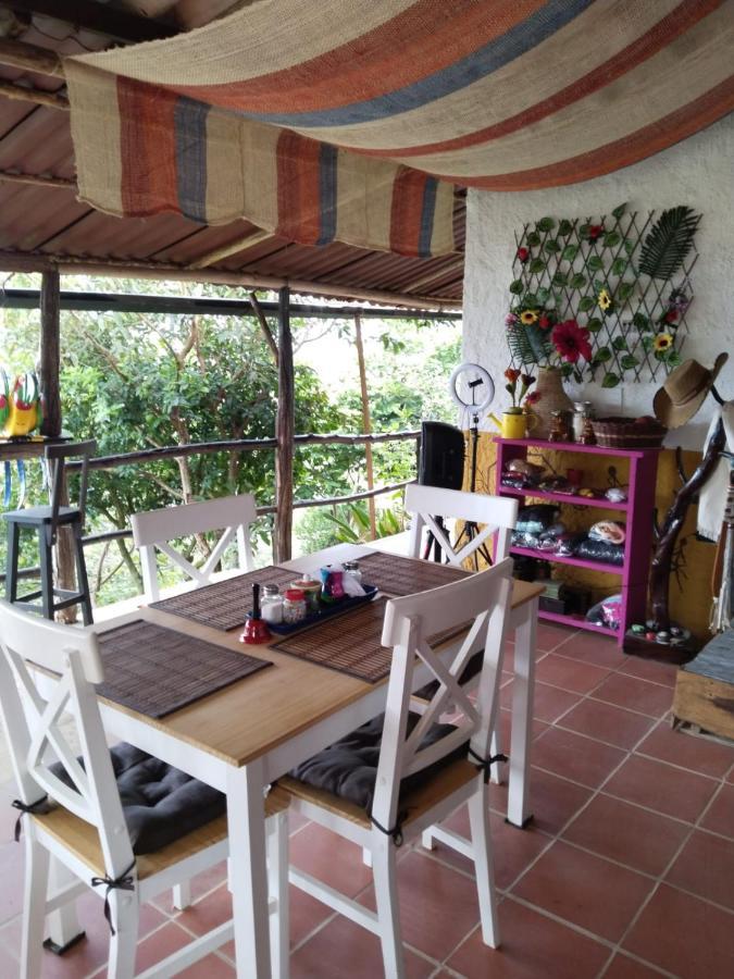 Hotel Campestre Abrazo Del Angel Aratoca ภายนอก รูปภาพ