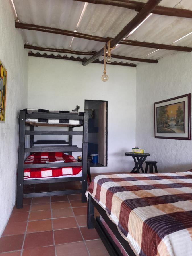 Hotel Campestre Abrazo Del Angel Aratoca ภายนอก รูปภาพ