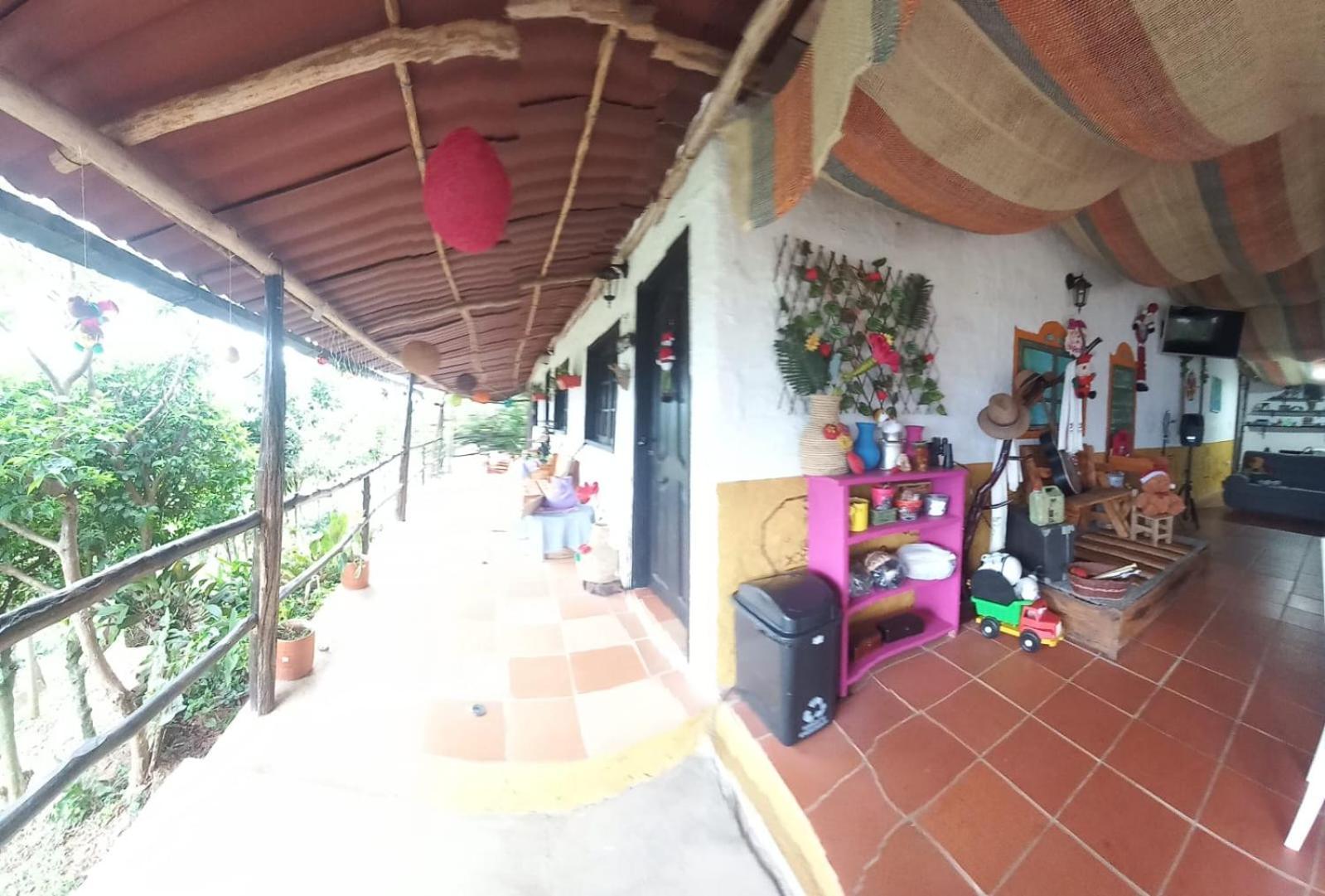 Hotel Campestre Abrazo Del Angel Aratoca ภายนอก รูปภาพ